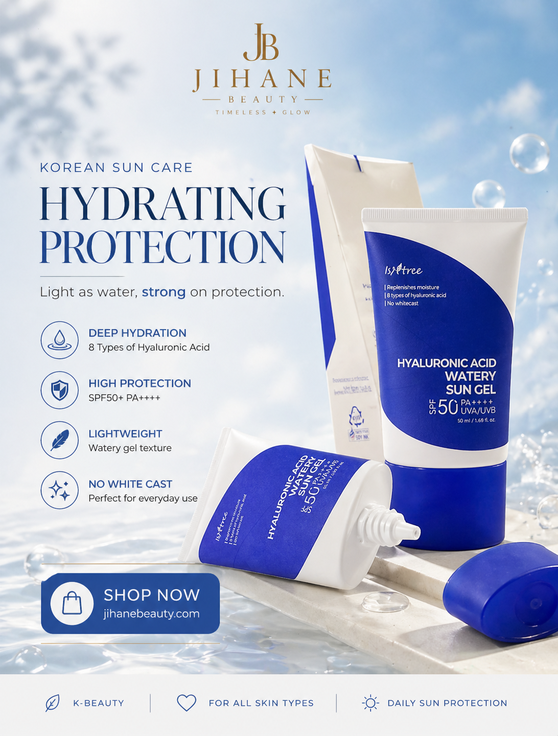 Jihane Beauty skincare collection